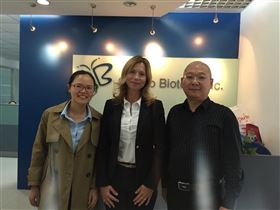 TdB Consultancy AB的CEO Charlotte de B Tesséus 来访