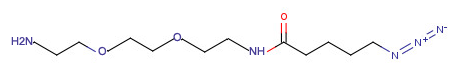 N-(2-(2-(2-aminoethoxy)ethoxy)ethyl)-5-azidopentanamide