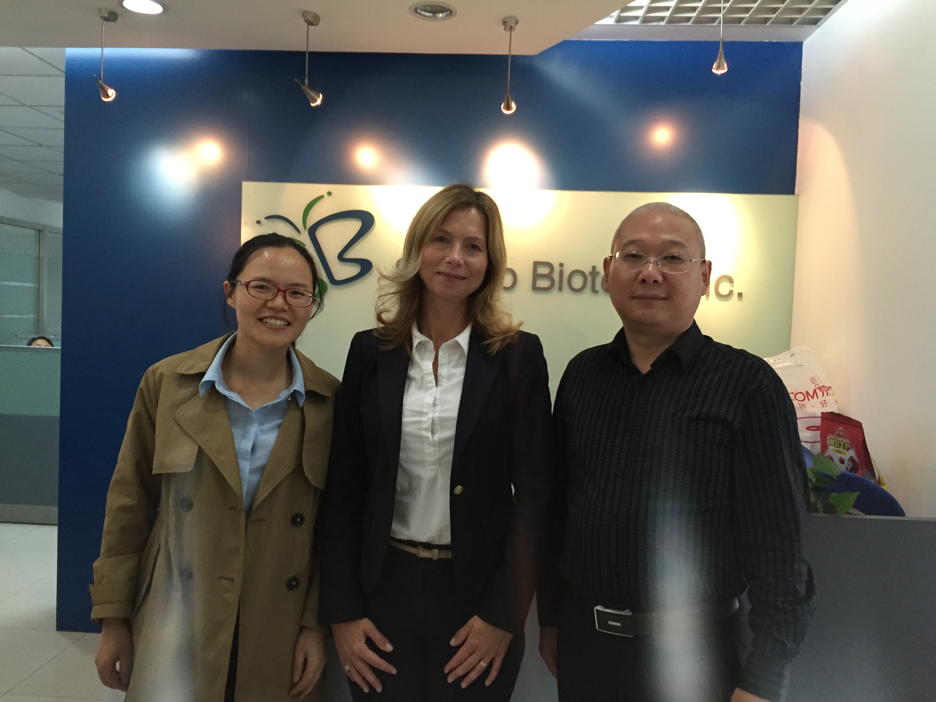 TdB Consultancy AB的CEO Charlotte de B Tesséus 来访