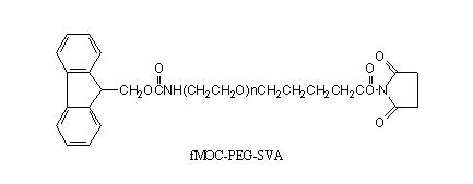 FMOC-氨基-PEG-戊酸琥珀酰亚胺酯 FMOC-NH-PEG-SVA