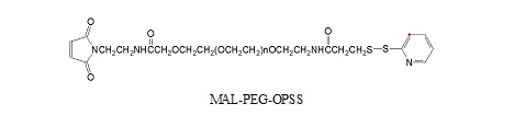 马来酰亚胺-聚乙二醇-OPSS Maleimide-PEG-OPSS