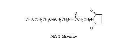 甲氧基聚乙二醇-马来酰亚胺 mPEG-Maleimide